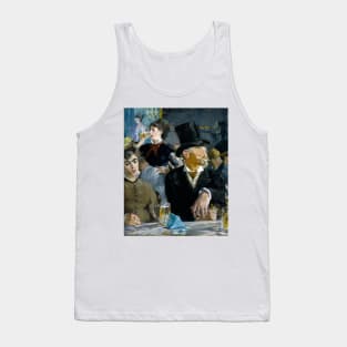 At the Cafe by Edouard Manet Tank Top